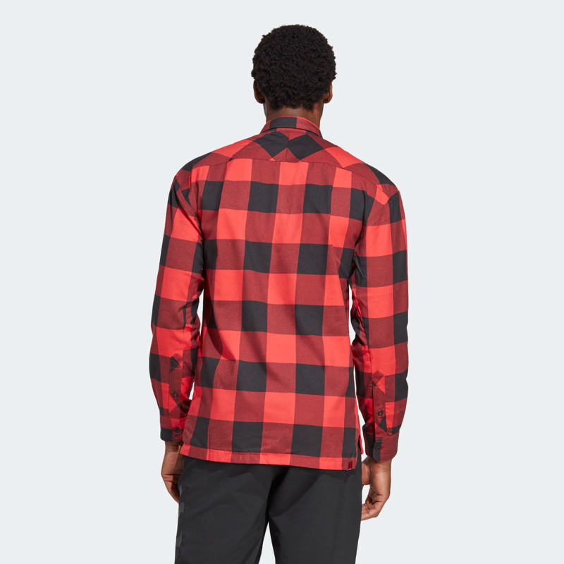 Five Ten Brand of the Brave Flannel LS Shirt Red/Black-3